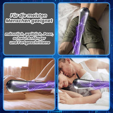 Load image into Gallery viewer, 110 mm Elektro Schock Metall Buttplug elektrische Stimulator Prostata Massager