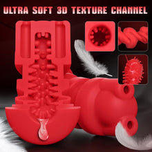 Load image into Gallery viewer, LCD-Display Stärkerer Masturbator mit 8 leistungsstarken Schub- &amp; 10 Vibrationsmodi